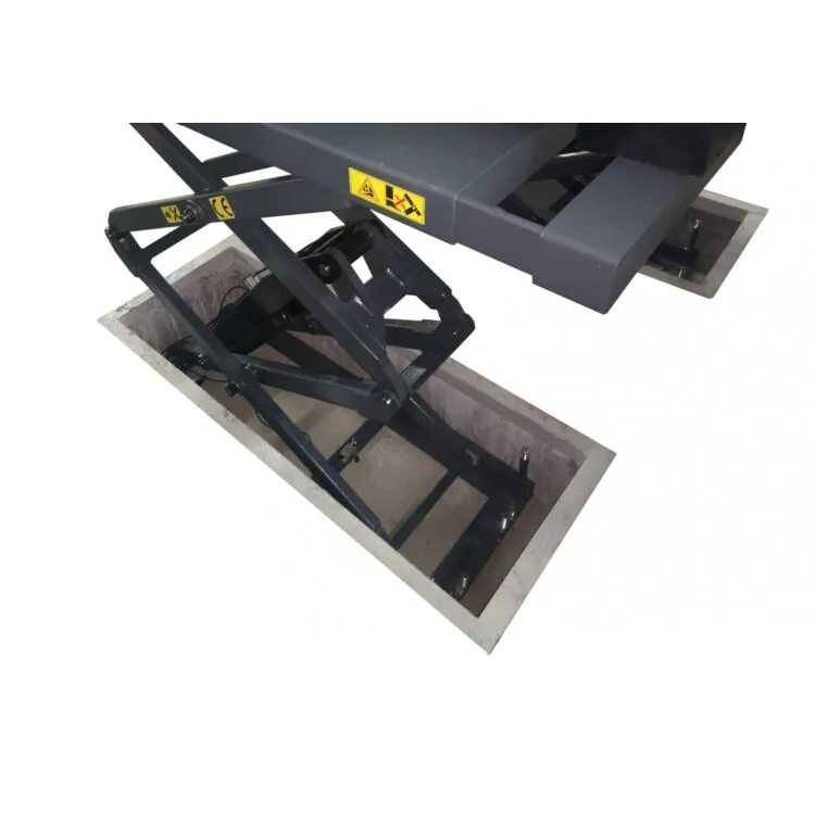 Elevador de Tesoura de Embutir Hidráulico Kroftools 3.5T 220V