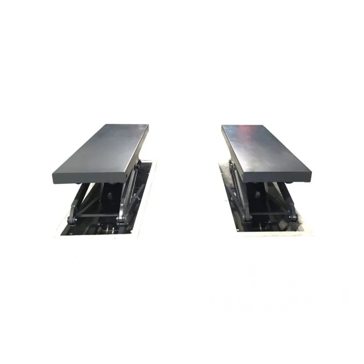 Elevador de Tesoura de Embutir Hidráulico Kroftools 3.5T 380V Elevador de Tesoura de Embutir Hidráulico Kroftools 3.5T 380V