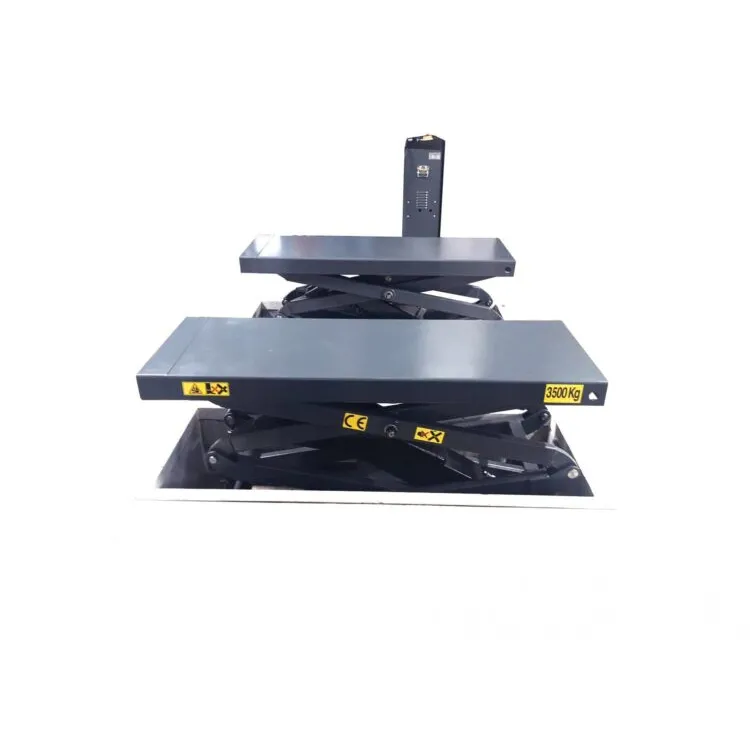Elevador de Tesoura de Embutir Hidráulico Kroftools 3.5T 380V