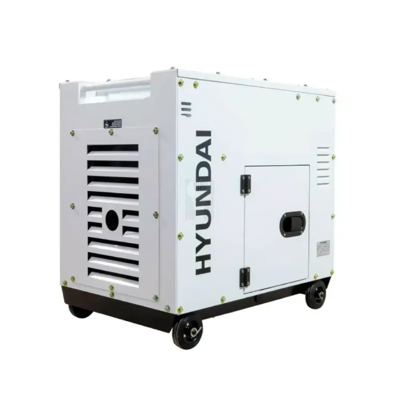 Gerador Diesel HYUNDAI DHY9000SEI-T 8.1 kVA Trifásico/Monofásico