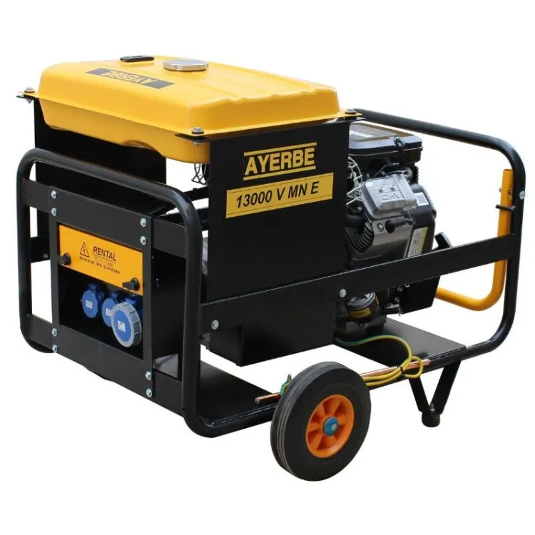 Gerador a Gasolina AYERBE 13000 V MN A/E AVR Vanguard 9000W 230V Gerador a Gasolina AYERBE 13000 V MN A/E AVR Vanguard 9000W 230V