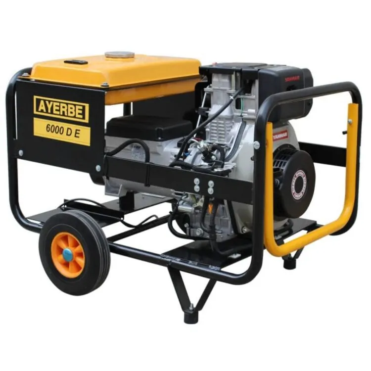 GERADOR AYERBE 6000 DIESEL MN/AE YANMAR GERADOR AYERBE 6000 DIESEL MN/AE YANMAR