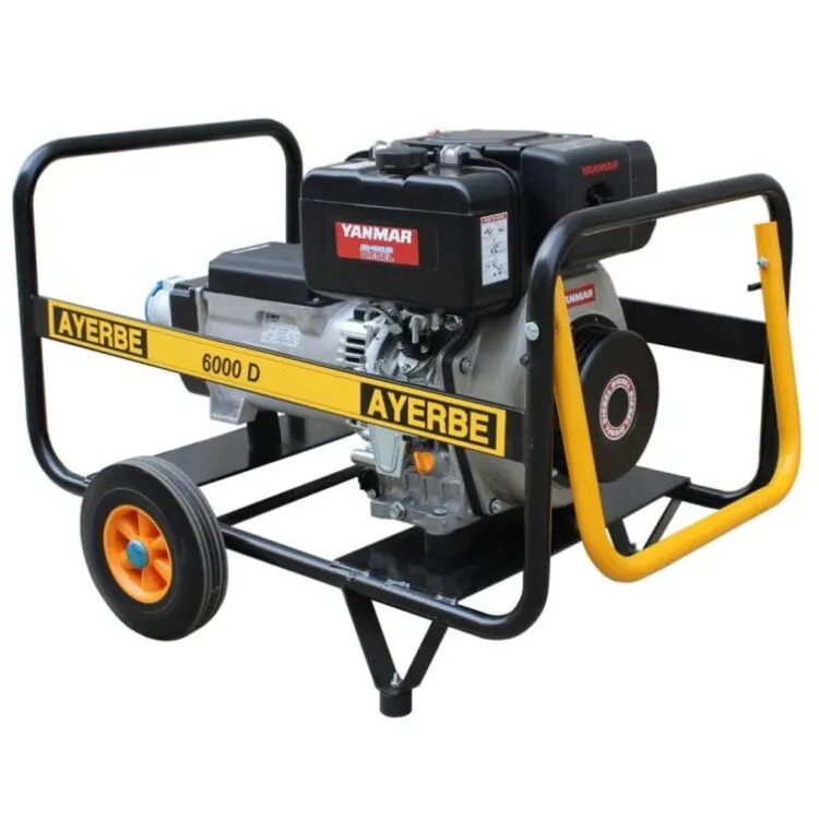 GERADOR  AYERBE 6000 DIESEL YANMAR