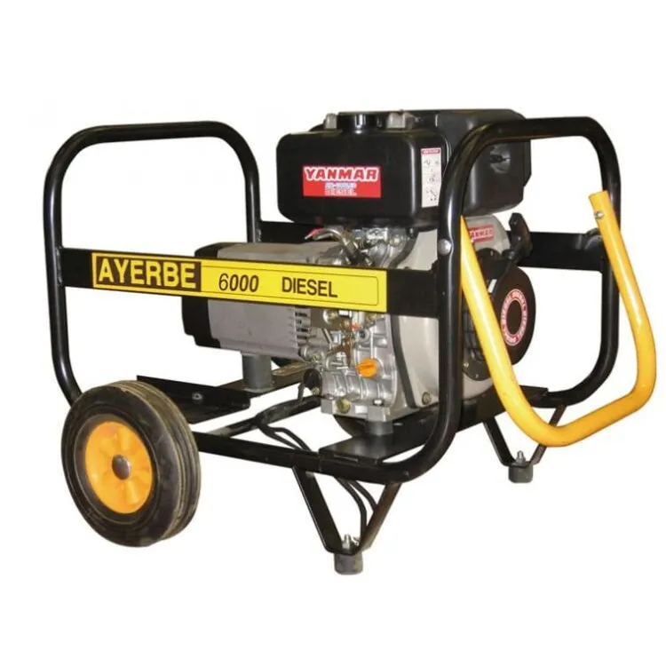 Gerador Diesel Ayerbe 6500 TX Yanmar 6.5KVA 400V/230V Gerador Diesel Ayerbe 6500 TX Yanmar 6.5KVA 400V/230V