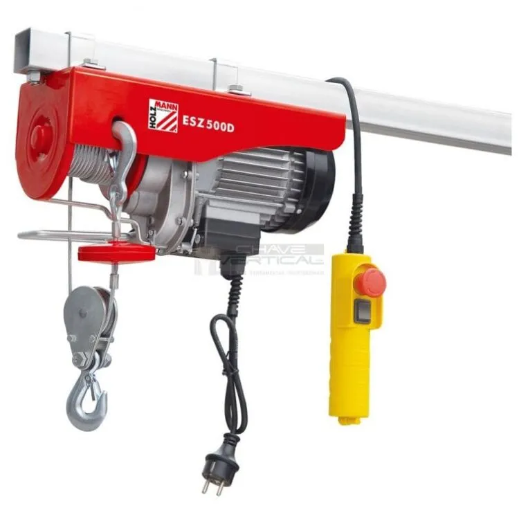 Guincho Eléctrico HOLZMANN ESZ500D 500kg 900W 230V Guincho Eléctrico HOLZMANN ESZ500D 500kg 900W 230V