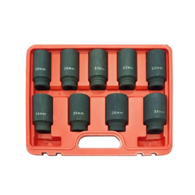 Jogo de 9 Chaves 1/2" para Transmissões KROFTOOLS 29-38mm Bihexagonal