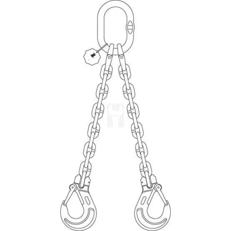 Linga de Corrente 2 Ramais 2,8T 2m IDMAT