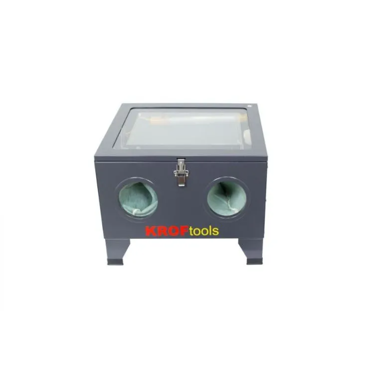 Máquina de Decapar a Jato de Areia KROFTOOLS 90L Máquina de Decapar a Jato de Areia KROFTOOLS 90L