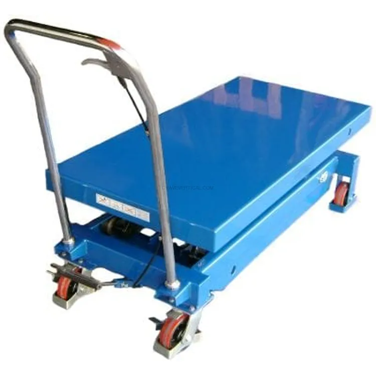 Mesa de Elevação Hidráulica ND 800 kg Elevação 1500 mm