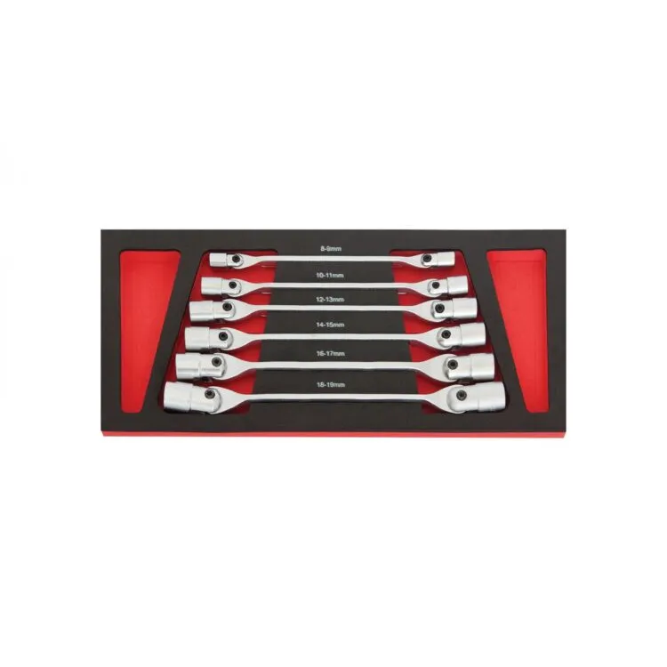 Módulo de Chaves Articuladas KROFTOOLS 6 Peças Módulo de Chaves Articuladas KROFTOOLS 6 Peças