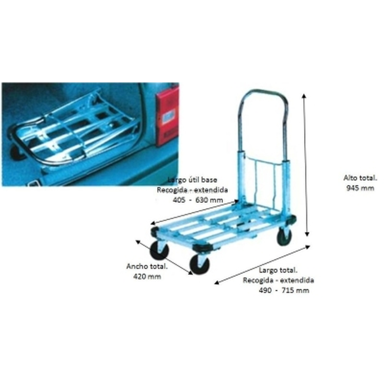 PLATAFORMA MINI REBATÍVEL ND