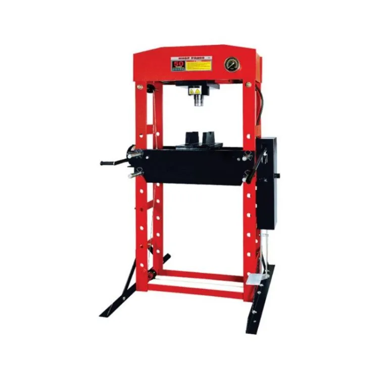 Prensa Hidráulica 50 Toneladas Dupla Velocidade e Pedal KROFTOOLS 50T 68-1048mm 200mm Curso 730mm Largura Prensa Hidráulica 50 Toneladas Dupla Velocidade e Pedal KROFTOOLS 50T 68-1048mm 200mm Curso 730mm Largura