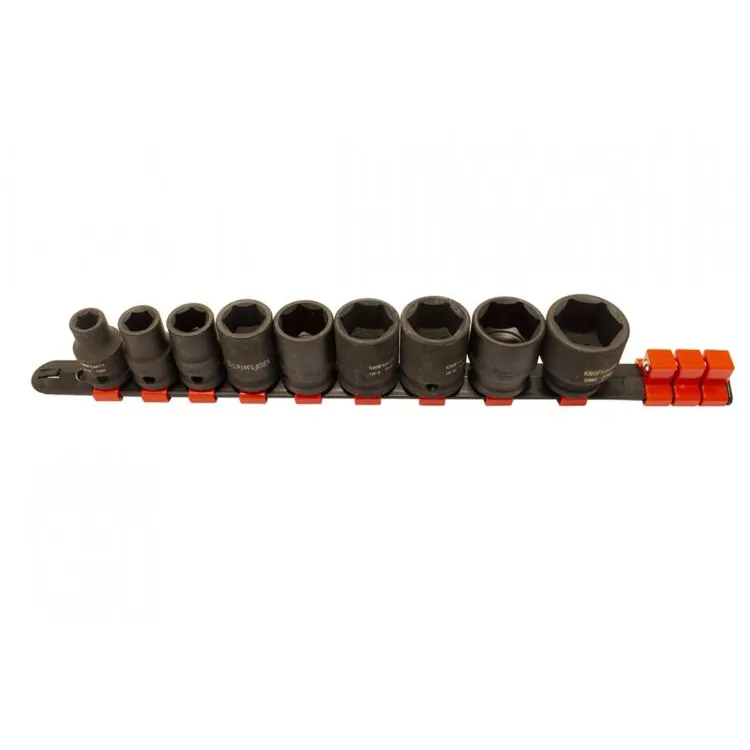 REGUA 9 CHAVES CAIXA IMPACTO 1/2" KROFTOOLS
