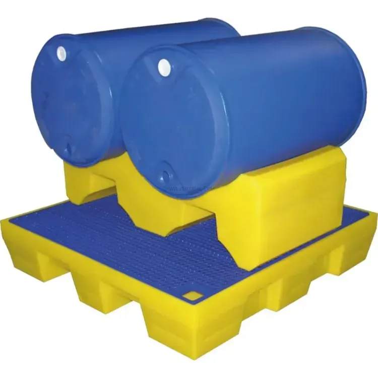 SUPORTE EMPILHÁVEL 100% PE P/ 2 BARRIS DE 200L DRAKKAR SUPORTE EMPILHÁVEL 100% PE P/ 2 BARRIS DE 200L DRAKKAR