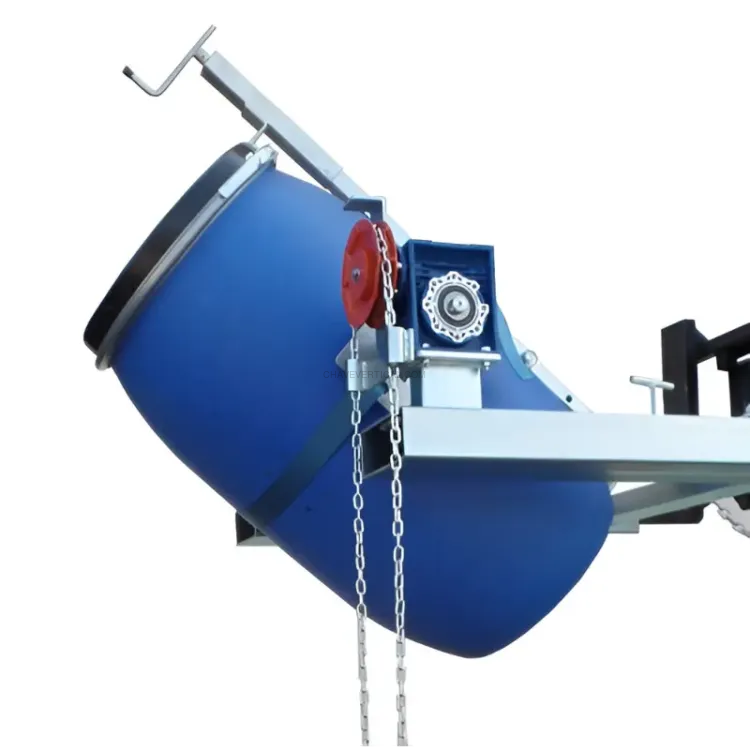 Suporte Virador de Bidões com Corrente ND 400kg 360º Suporte Virador de Bidões com Corrente ND 400kg 360º