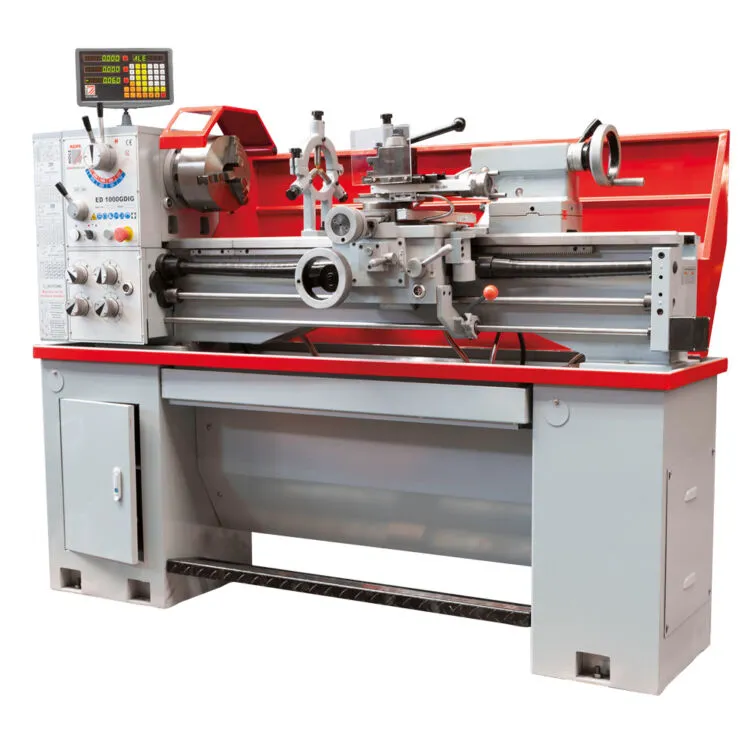 Torno Mecânico HOLZMANN ED1000GDIG 400V 1500W Torno Mecânico HOLZMANN ED1000GDIG 400V 1500W
