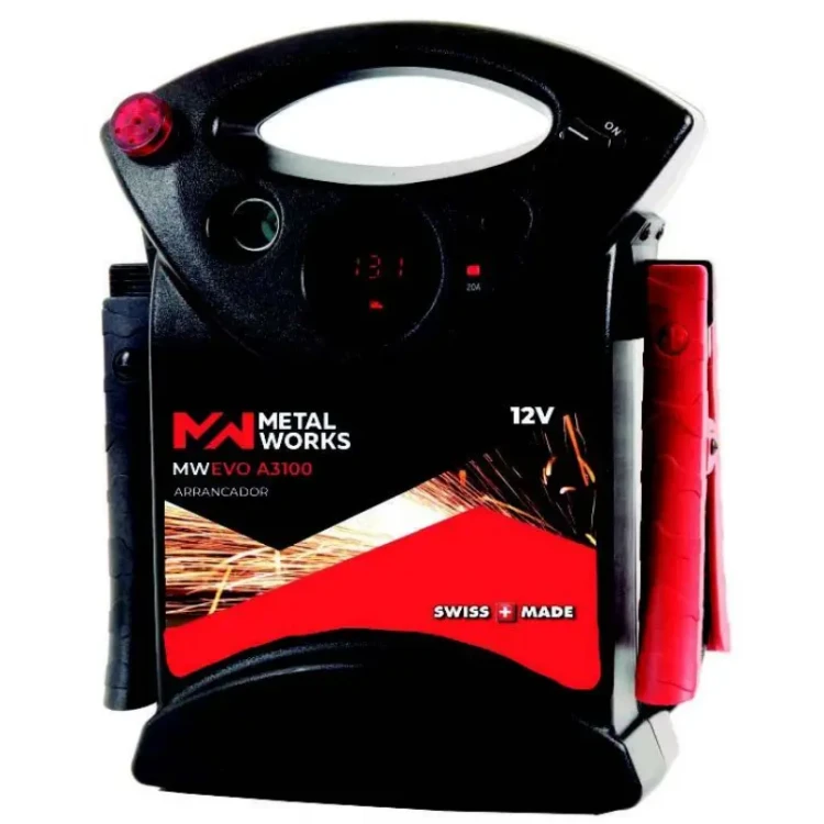 Arrancador de Bateria METALWORKS MW EVO A3100 12V 25Ah Arrancador de Bateria METALWORKS MW EVO A3100 12V 25Ah