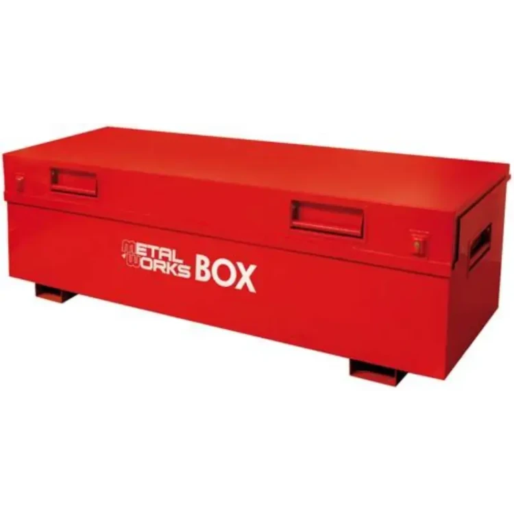 Baú de Aço Vermelho METALWORKS MWB700 700L 1860x640x630mm
