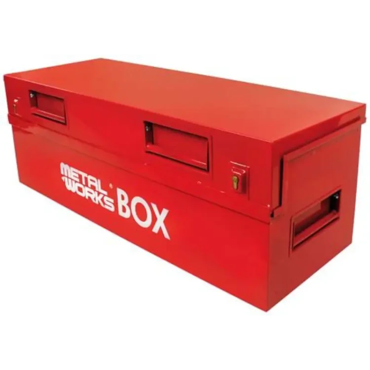 Cofre vermelho para armazenar ferramentas METALWORKS MWB265 265L 1310x490x460mm Cofre vermelho para armazenar ferramentas METALWORKS MWB265 265L 1310x490x460mm