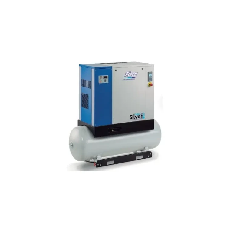 Compressor Silver 7.5 com Secador Metalworks 500L 10bar 400V Compressor Silver 7.5 com Secador Metalworks 500L 10bar 400V