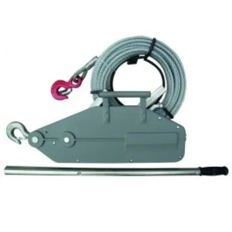 Guincho de Cabo Tipo Tirfor METALWORKS KT3200 Proteção Sobrecarga Anticorrosão Guincho de Cabo Tipo Tirfor METALWORKS KT3200 Proteção Sobrecarga Anticorrosão