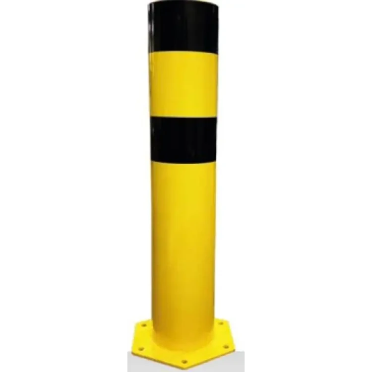 Poste de Proteção Amarelo e Preto MetalWorks POT273NJ Ø273mm 1200mm