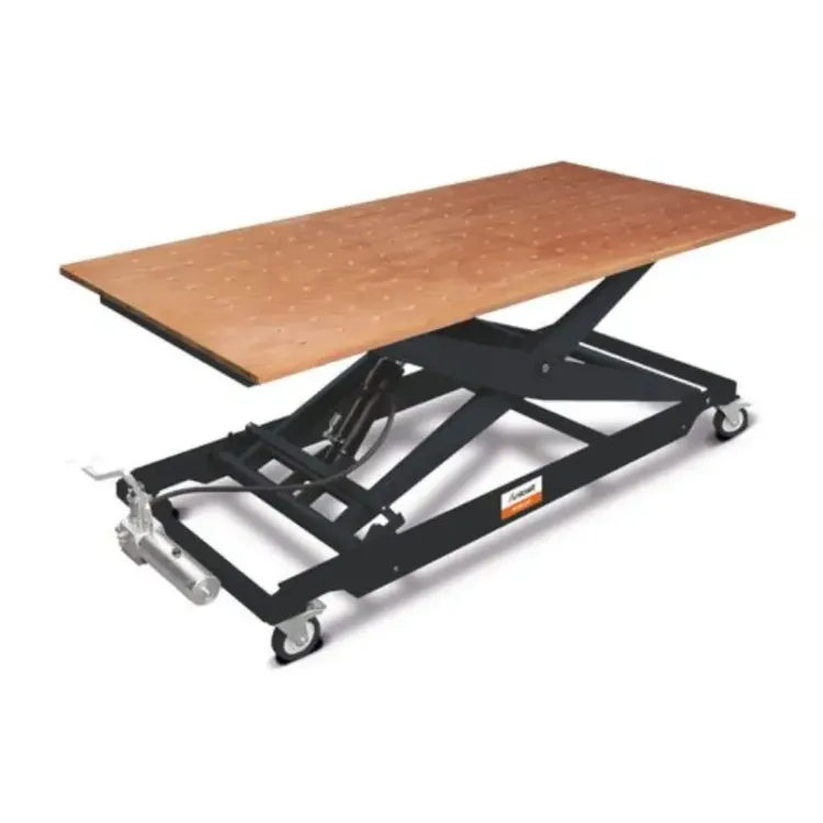 Mesa Elevatória Hidráulica UNICRAFT HT 600 LAP 600kg 1040mm Tampo Faia