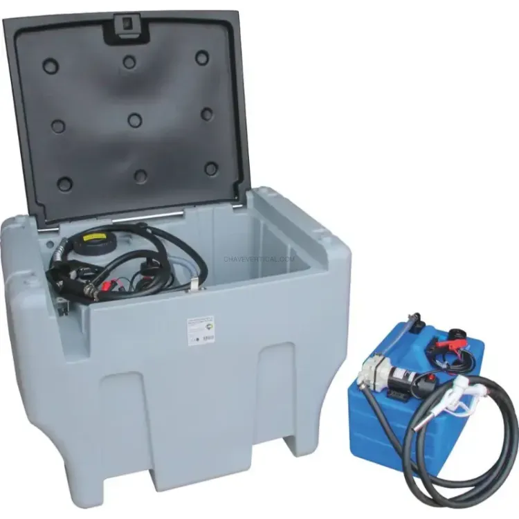 Depósito Misto de Gasóleo e AdBlue LUB 12V 400L+50L 40/17 L/min