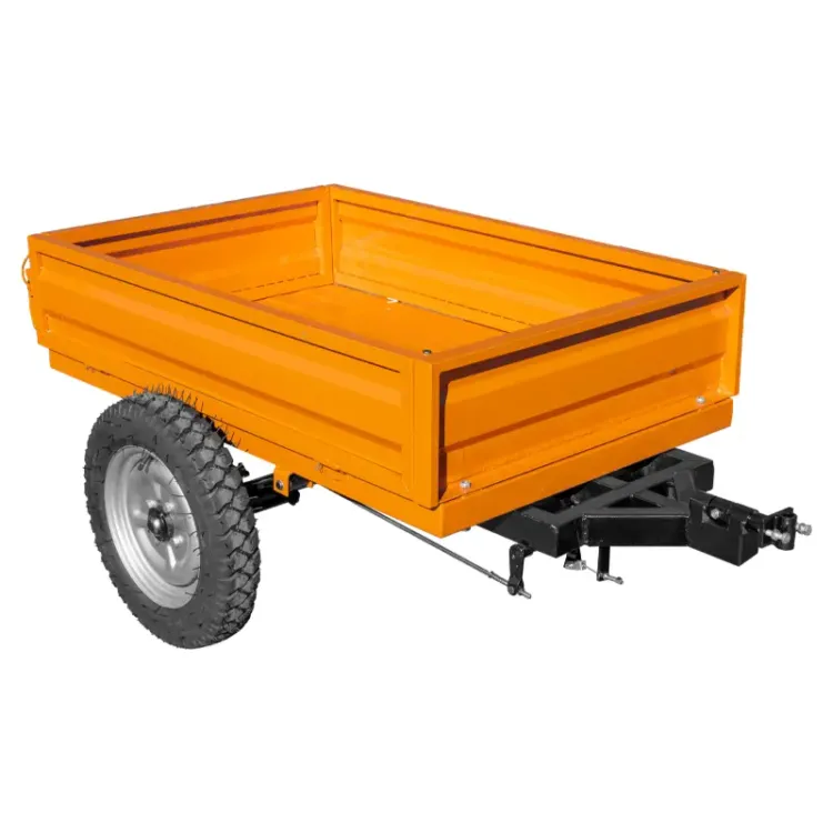 Atrelado para Mini-Trator KWP 300kg 1200x780x250mm