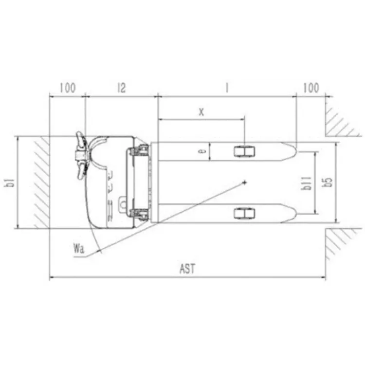 EMPILHADOR ELECTRICO CLJ HU LIFT ()