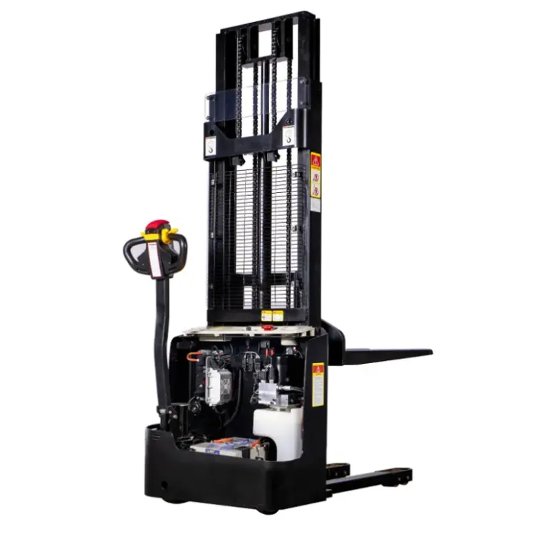 Empilhador stacker elétrico HU-LIFT 1500kg 3500mm
