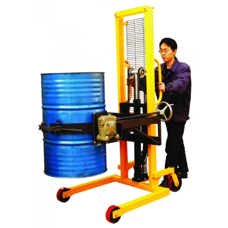 Empilhador Manual Porta Bidões HU-LIFT 400kg 1350mm
