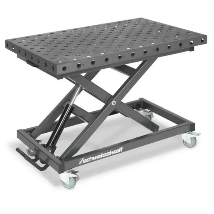 MESA DE MONTAGEM E SOLDADURA AJUSTÁVEL EM ALTURA MMSCHWEISSKRAFT () MESA DE MONTAGEM E SOLDADURA AJUSTÁVEL EM ALTURA MMSCHWEISSKRAFT ()