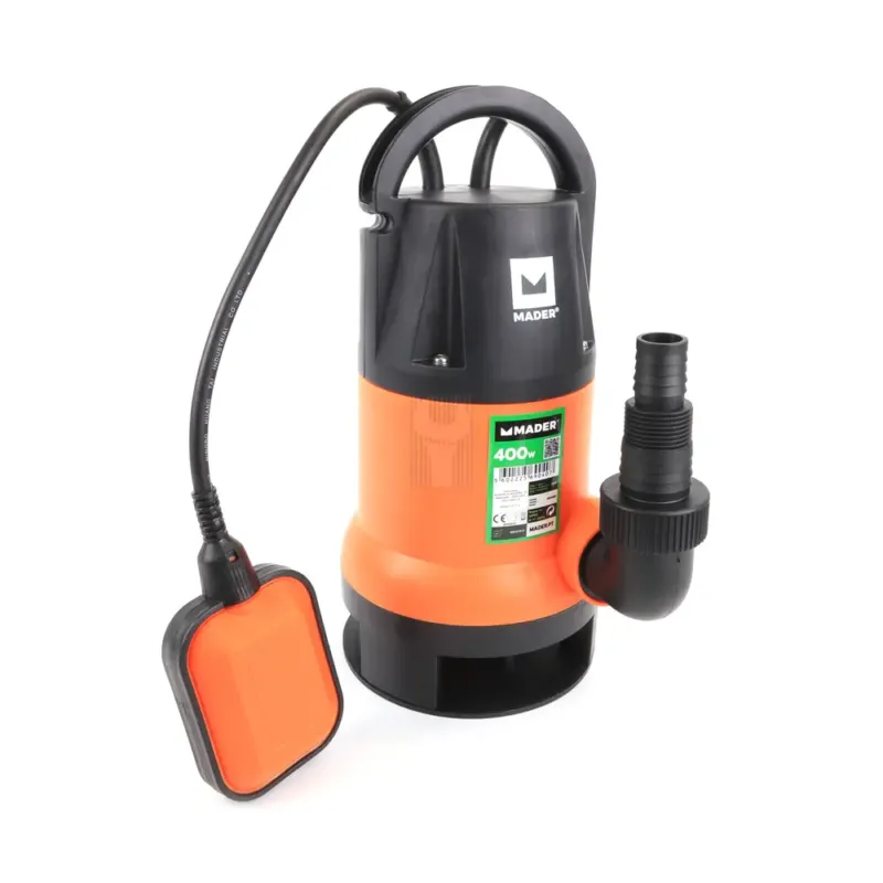 Bomba Submersível para Águas Sujas MADER 400W 8000L/H