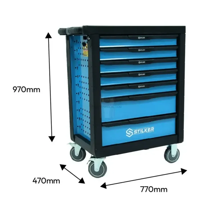 Carro de Oficina STILKER 7 Gavetas 300kg Carro de Oficina STILKER 7 Gavetas 300kg