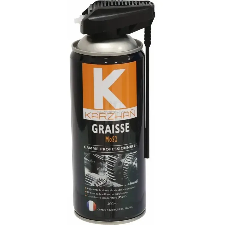 GRAXA SPRAY MOS2 2 JATOS 400ML KARZHAN GRAXA SPRAY MOS2 2 JATOS 400ML KARZHAN