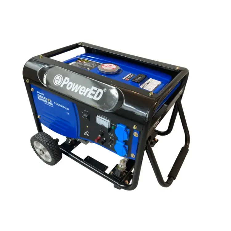 GERADOR A GASOLINA COM RODAS PGGCLW V POWERED GERADOR A GASOLINA COM RODAS PGGCLW V POWERED