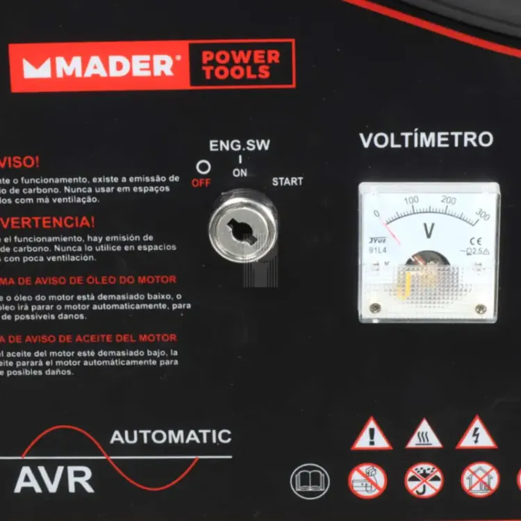 GERADOR MONOFÁSICO 5.5 KVA – MADER