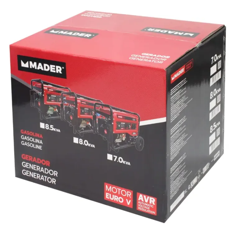 MONOFÁSICO 8.5KVA ARRANQUE ELÉTRICO MADER