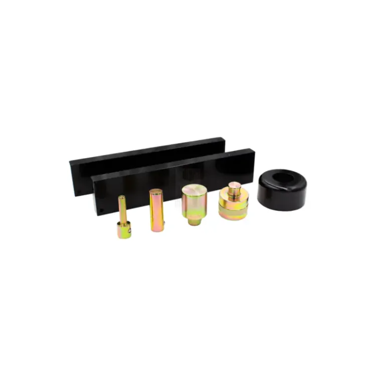 Kit de Acessórios para Prensa Kroftools 6 Peças Aço Endurecido Kit de Acessórios para Prensa Kroftools 6 Peças Aço Endurecido
