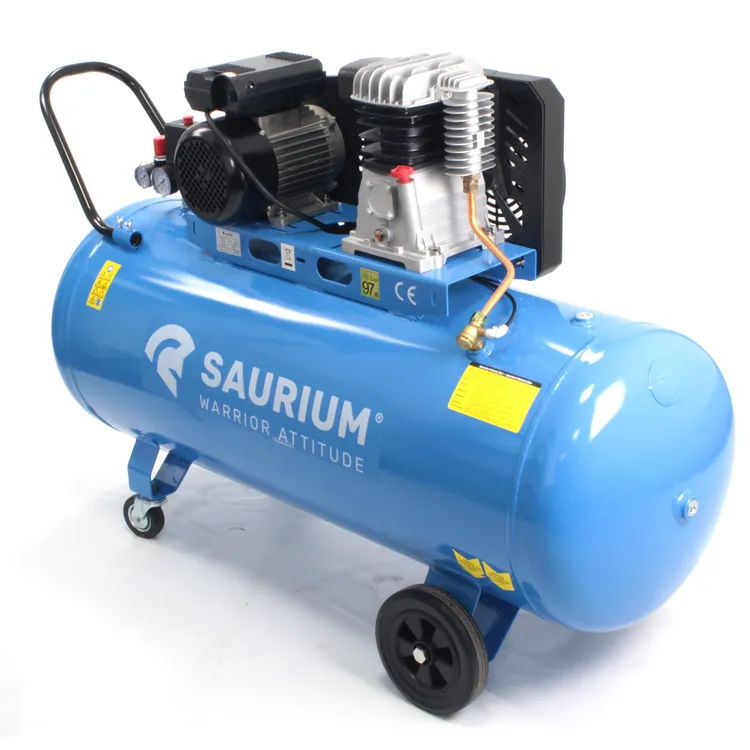 Compressor de Ar de Correias SAURIUM 200L 3HP 230V