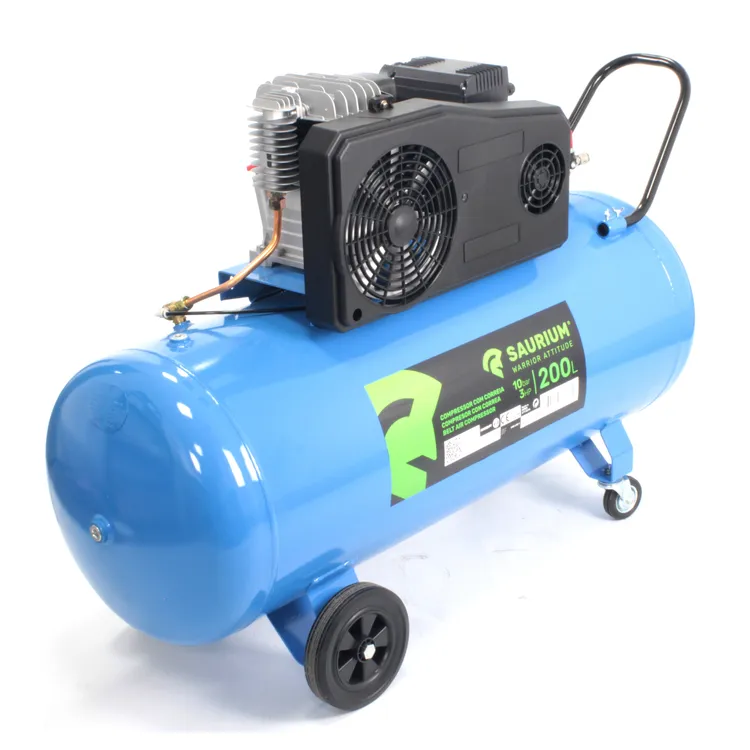 Compressor de Ar de Correias SAURIUM 200L 3HP 230V