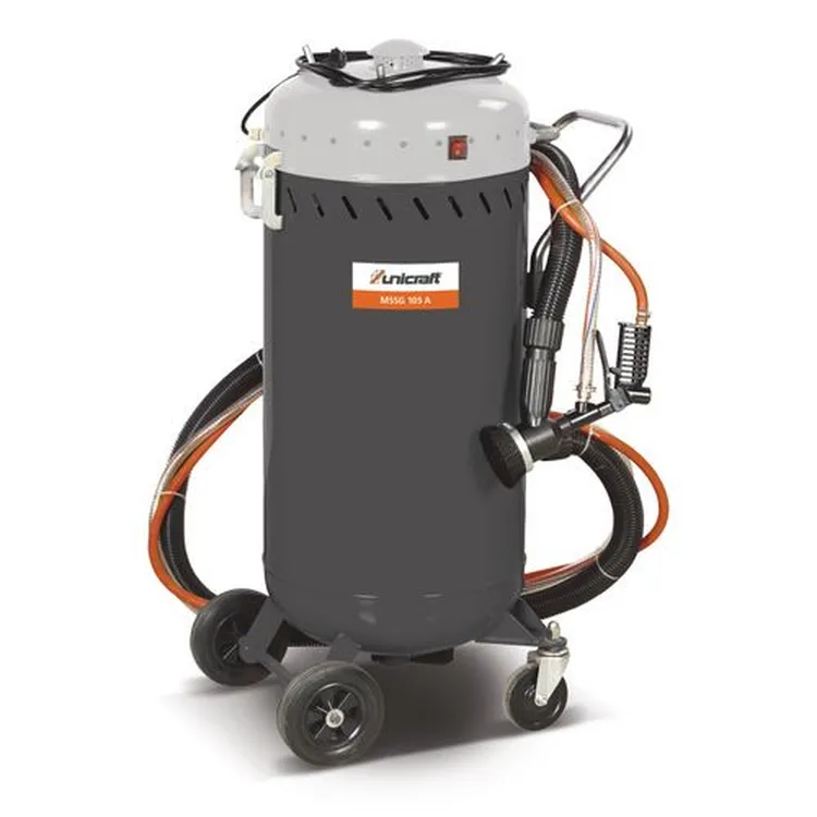 Decapadora Móvel com Aspiração Unicraft MSSG 105 A 1200W 106L