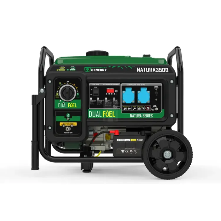 GERADOR GASOLINA/PROPANO 3300W E-START PORTÁTIL NATURA GENERGY