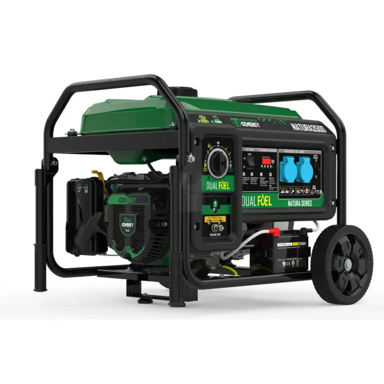 GERADOR GASOLINA/PROPANO 3300W E-START PORTÁTIL NATURA GENERGY