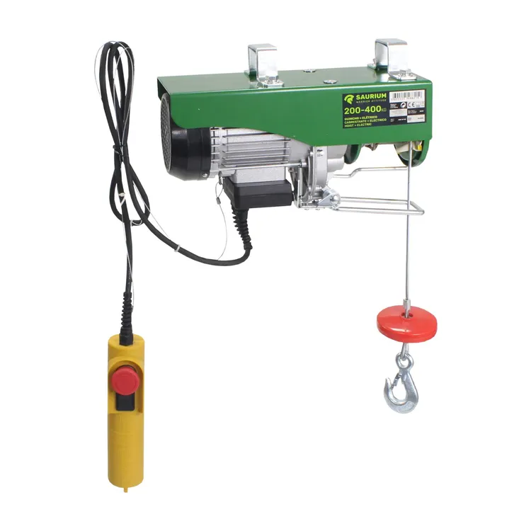 Guincho Elétrico SAURIUM 200-400kg 750W 230V