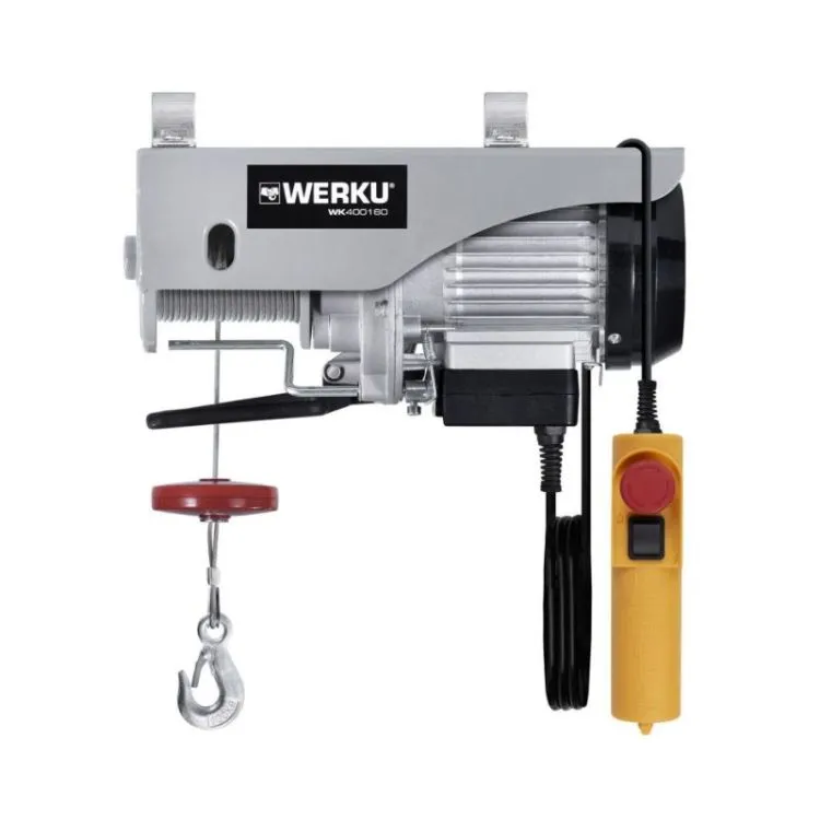 Guincho de Cabo elétrico WERKU 200/400kg 750W 230V