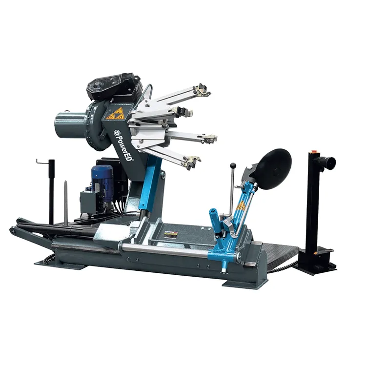 Máquina de desmontar pneus agrícolas POWERED 400V 2300mm 1200kg Máquina de desmontar pneus agrícolas POWERED 400V 2300mm 1200kg