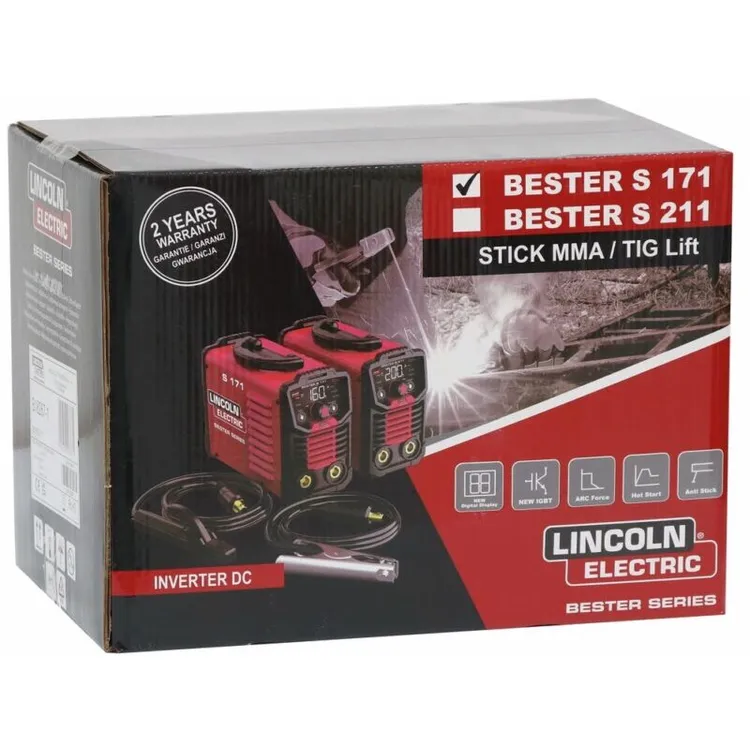 APARELHO DE SOLDAR MMA/TIG S171 LINCOLN
