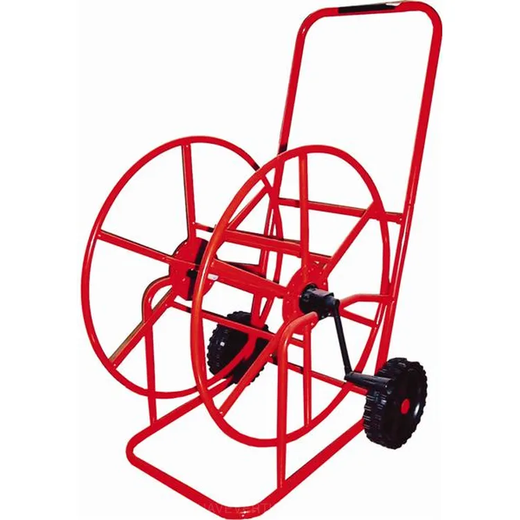 Enrolador de Mangueira com Rodas AGRATI 410 - 140mm Metal 120m Enrolador de Mangueira com Rodas AGRATI 410 - 140mm Metal 120m